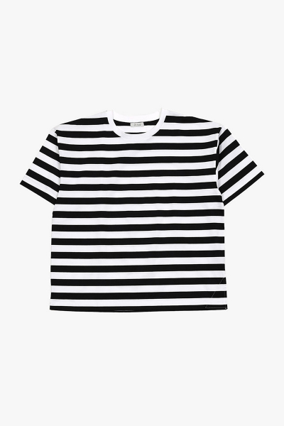 【Et baas】ボーダーショートスリーブＴシャツ